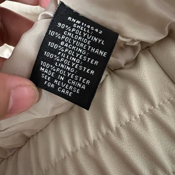 Jou Jou Women's Jackets Size Medium Cream New - Picture 5 of 11